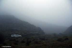 Car in Fog